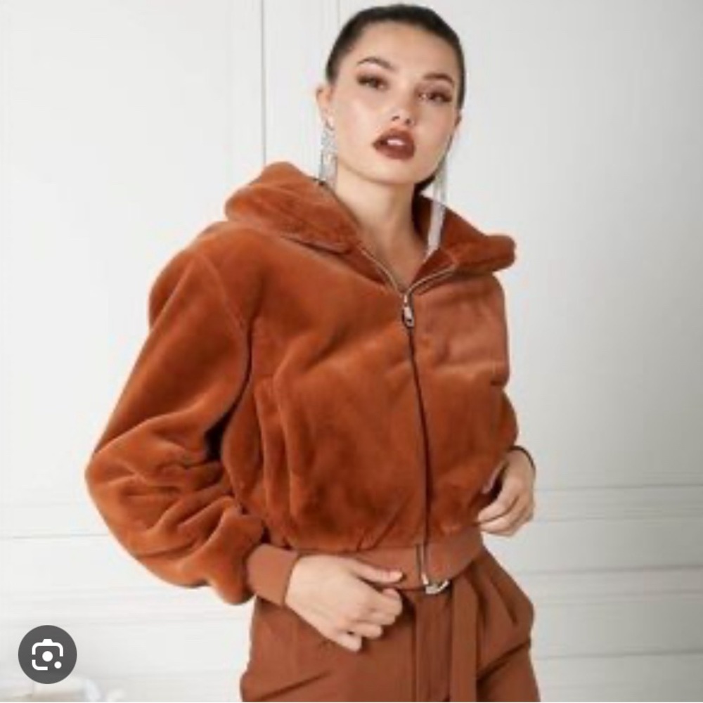 Eggie chestnut Jacket